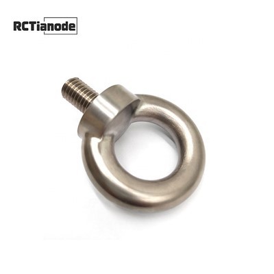 Perno de argolla de elevación de titanio CNC
